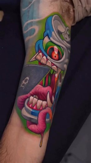 Online Tattoo Seminar on Instagram: "Monster Ink Masterclass From material selection to the creative process, @cayokun shares his method for creating unique tattoos. Join this learning experience and discover how to take your skills to the next level. #TTTSWRLDS ™️ #tattoo #tattoos #tattoolifestyle"