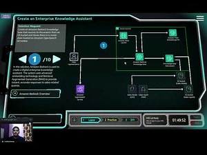 AWS Cloud Quest - AI practitioner : Solution -5 - Enterprise Knowledge-base assistant