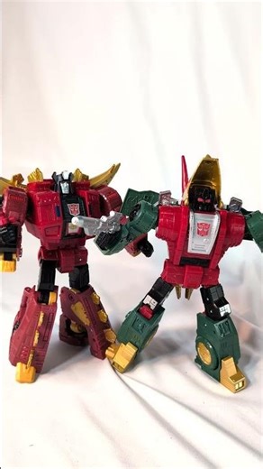 #ConversionConvo #Transformers Generations #AgeofthePrimes #G2Universe #Dinobots #Snarl #Slug #Short