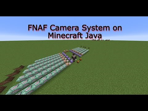 Tutorial: How to make a functional Fnaf Camera System on Minecraft Java Vanilla