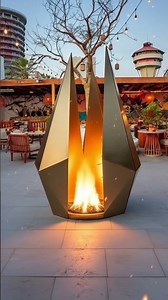 Spire Kindle Fire Sculpture by Modofire