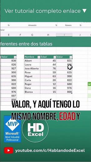 📊 Presentation: COMPARING TABLES IN POWER QUERY and EXTRACT DIFFERENCES