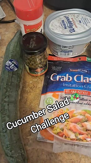 Cucumber 🥒 salad 🥗 Challenge #theynotlikeus #dontplaywithme #fypsounds #fypシ゚viral #fyp #challenge