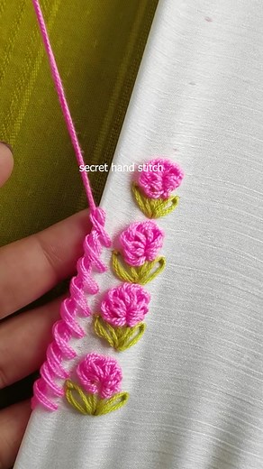 558K views · 6.2K reactions | Amazing embroidery work /Basic lace design請瑱#viraltrend #design #stitch #reelsvideo | Secret Hand Stitch | Facebook