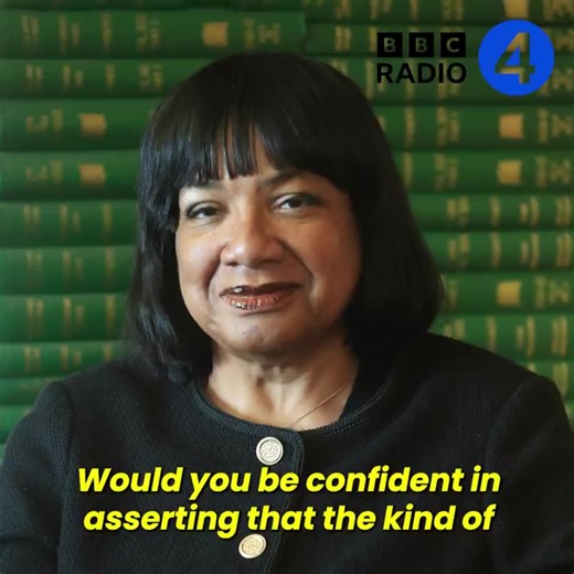 A clip of Diane Abbott's interview on BBC Radio 4 | In My Newsfeed