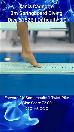Tania Cagnotto Springboard Dive | Art in Motion