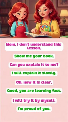 Speak Easy English Daily | Asking Help With Homework | Learn English with Lily 🌸