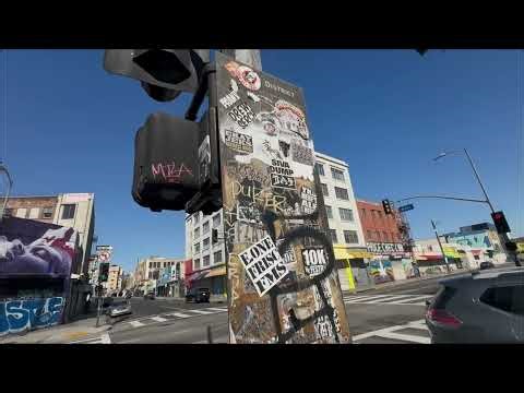 DTLA Skidrow Graffiti - Street Bombing & Some Train Graffiti - Los Angeles - Feb 2026