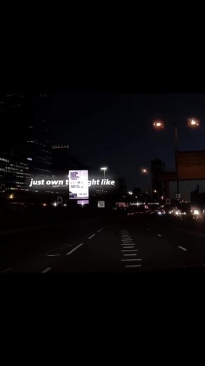 Urban Nighttime Highway Scene: A Vibrant Cityscape