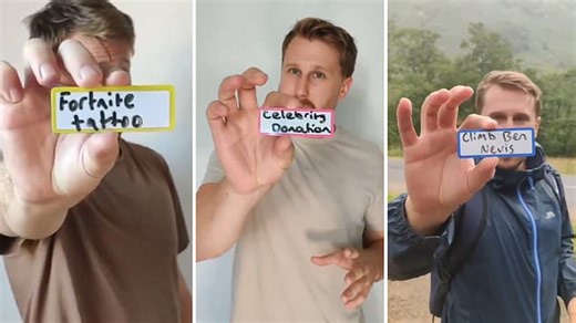 Teacher takes on 29 challenges over 29 days in aid of children's charities