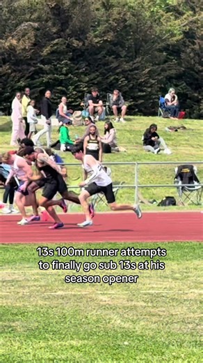 Runner Aims for Sub-13 Second 100m at Season Opener