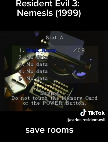 Exploring Save Rooms in Resident Evil