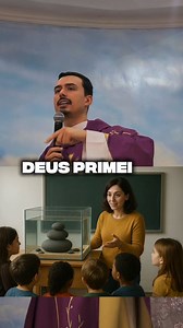 Às vezes, a vida é como aquele aquário da nossa professora: cheio de coisas pequenas que ocupam espaço demais. Quando a gente não organiza, o essencial não cabe. Hoje eu só queria te lembrar: coloque primeiro o que é importante. A fé, a família, a missão, o cuidado consigo mesmo... Depois o resto encontra seu lugar. Porque quando o coração tem ordem, até o caos vira caminho. Compartilhe com seus amigos e família. Vamos inspirar mais pessoas a organizar seu coração. 🙏 #igrejacatolica #padre #ref