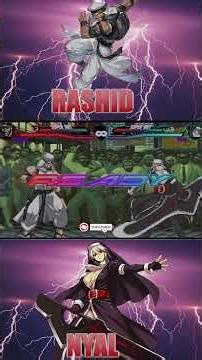 Clash of The Turbulent Wind & The Mysterious Cleaver Nun: Rashid VS Nyal | MUGEN Sudden Death!