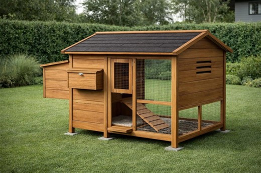 Chicken Coop Plans – Diy Wooden Backyard Hen House Woodworking Blueprint Pdf - Etsy