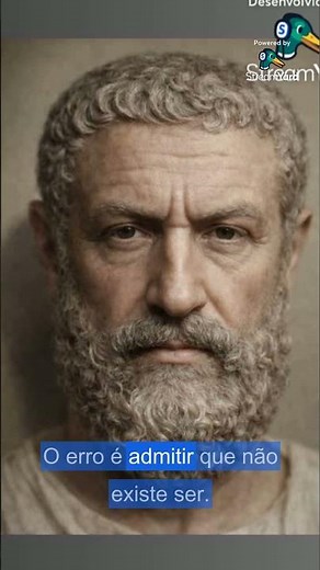 Parmênides: Verdade Ser por que os sentidos enganam #filosofia #pensamentosacelerados #professor