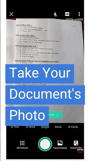 This is How you can make your documents' softcopy by Your Android phone 📱