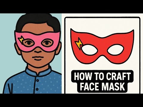 "Create Your Own Superhero Mask | Step-by-Step Guide"