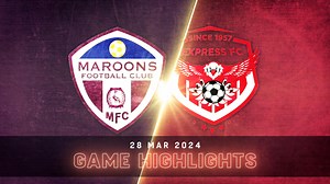 1.9K views · 63 reactions | HIGHLIGHTS | Maroons FC 2-0 Express Football Club | StarTimes UPL MD22 23/24 | StarTimes | Facebook