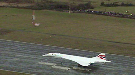 Remembering Concorde's final flight into Bristol