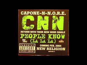 Capone -N- Noreaga - People Know (La La La) (Acapella)