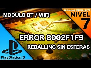 ERROR 8002F1F9 PLAYSTATION 3 NO SINCRONIZA NI CONECTA WIFI ##ElTallerDeYakara