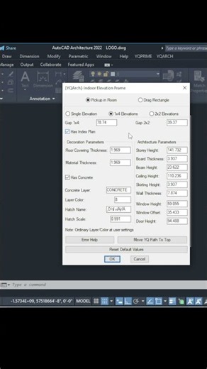 Create Elevation in 1 Click with YQArch in AutoCAD | Complete Tutorial for Beginners
