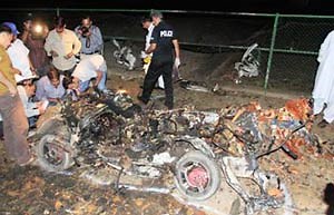 Blast in Pakistan kills 6