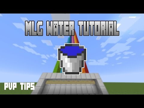 How To MLG Water Bucket in Minecraft [Minecraft Tutorial] Minecraft PVP tips and tricks | Exelsio