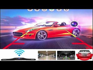 WIFI License Plate Backup Camera using Smartphone for LCD