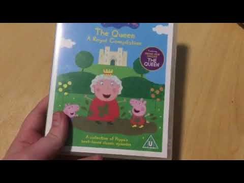 My Peppa Pig dvd collection