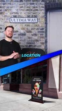 Formulate Shadow Product Spotlight | Outdoor Sign with Double-Sided Fabric Graphic