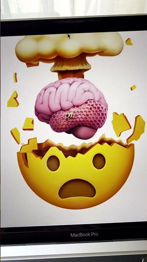 🤯🧠 Exploding Head Emoji #creative #emoji #procreate