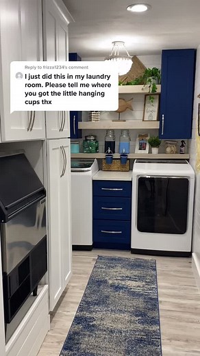 Affordable Laundry Room Makeover Ideas at Dollar Tree