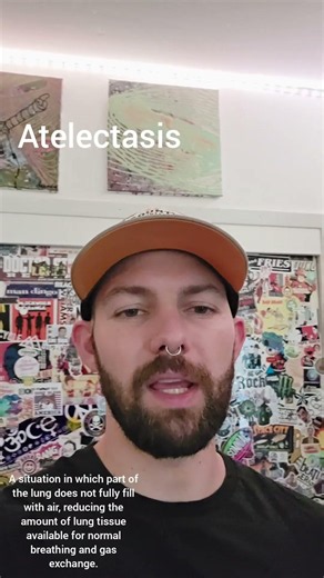 Atelectasis medical terminology #educational