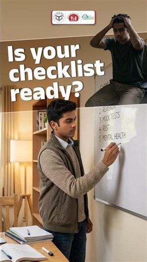 Exam success starts with a calm mind. Don’t forget the mental health checklist!#ExamPreparation
