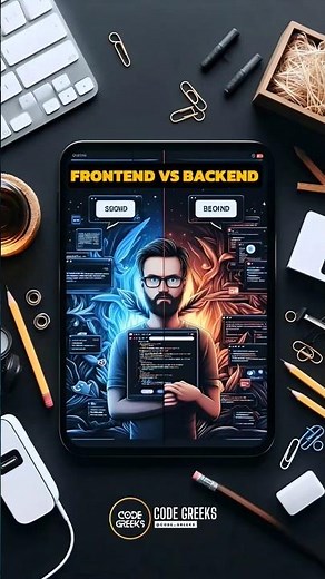 Frontend vs Backend: What's the Difference? (Explained Simply!)