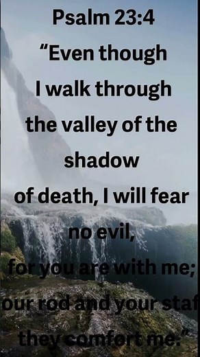 I HAVE A VERY BIG GOD --TIM GODFREY (PSALM 23:4)