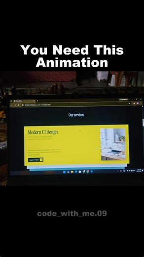🚀 You Need This Animation! ✨ #coding #html #css #javascript