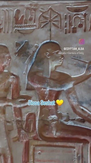 💥 Seshat en el templo de Abydos! #abydos #egipto #antiguoegipto #historia | Egipto Historia