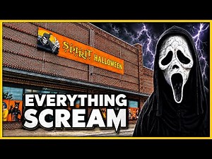 EVERYTHING SCREAM (GHOSTFACE) At SPIRIT HALLOWEEN 2026 - Masks, Costumes & More!