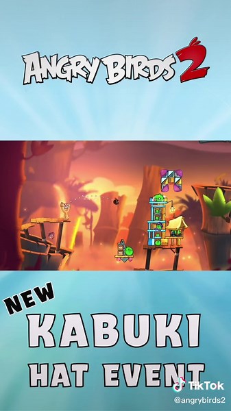 New Hat Set with a twist: upgrade all the hats to get an extra boost to your slingshot! #AngryBirds2 #AngryBirds #NewUpdate