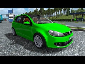 [ETS 2 Mod] Volkswagen Golf 5 v1.1 | Euro Truck Simulator 2 1.30