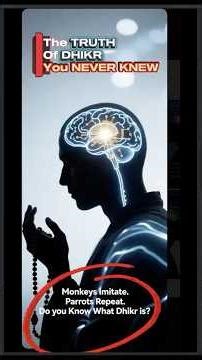 Untold Truth Of Dhikr. Not Counting Beads Or Repeating. Names