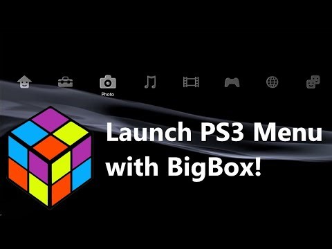 How to Launch PS3 Dashboard with BigBox
