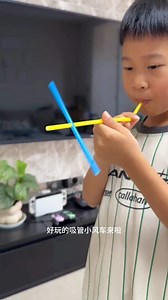 1.6M views · 8.6K reactions | Create your own helicopter toy using just a straw! Start by bending a straw pipe in half and cutting both sides at an angle. Take another pipe and make a half cut in it. Place the first pipe on top of the second one. Then, make triangle cuts on both sides of the first pipe. Your helicopter toy is now ready! This simple and creative project is perfect for a fun and engaging activity. Enjoy flying your handmade helicopter! | Paper Craft Ideas | Facebook