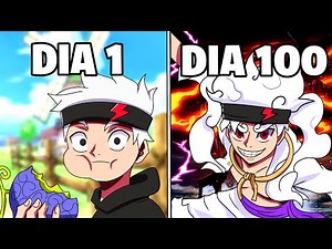 100 DIAS NO ONE PIECE A SÉRIE NO MINECRAFT!