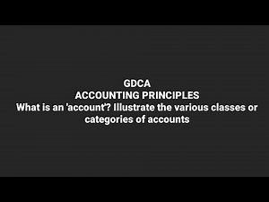 GDCA ACCOUNTS PAPER 2 ACCOUNTING PRINCIPLES PART 10