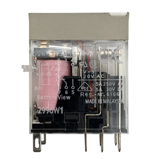 Omron General Purpose Relay Non Latching DPDT Pink 110VAC G2R-2-SN (S)