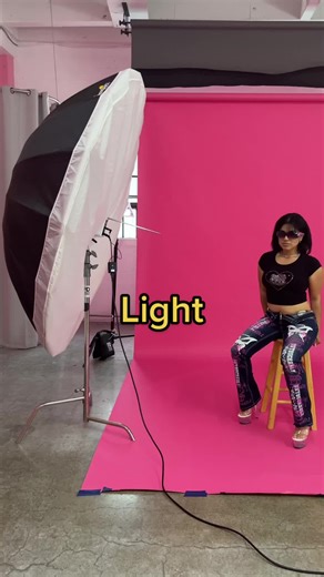 Dramatic Portrait Lighting Setup with Parabolic Umbrella